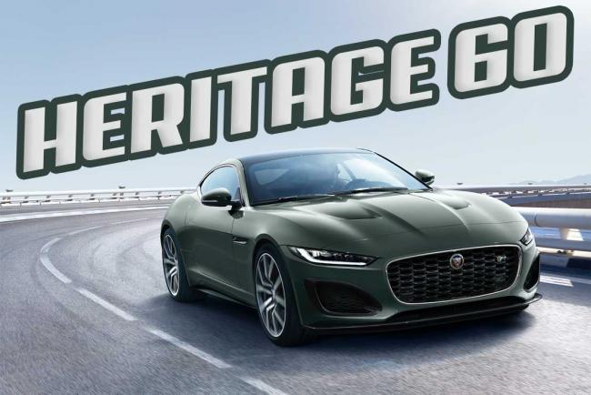 Jaguar F-Type Heritage 60 Edition : Happy 60 !