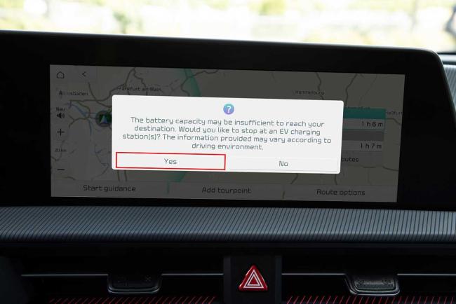 Kia intègre un planificateur de recharge à ses GPS