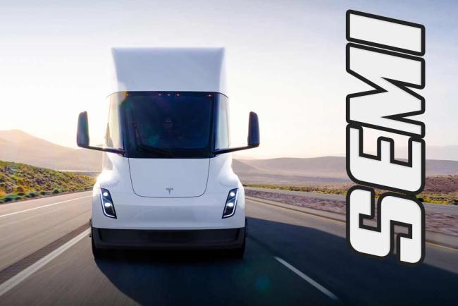 Le 1er camion Tesla Semi sera pour Pepsi