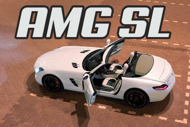La nouvelle Mercedes SL arrive avec sa toile !