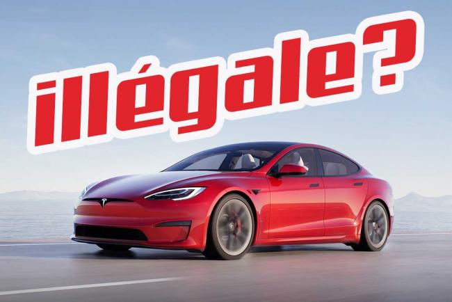 La nouvelle TESLA Model S est peut-être illégale …