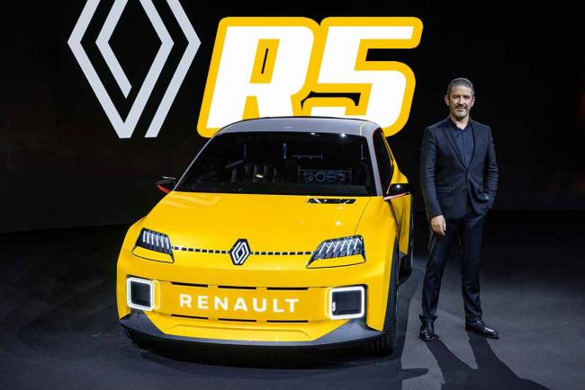 La prochaine et nouvelle Renault 5 vue par Gilles Vidal