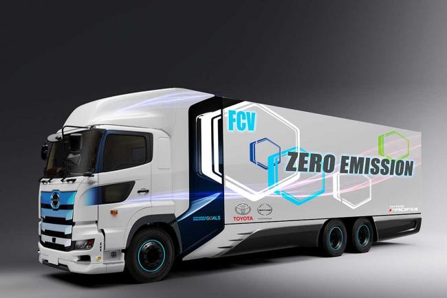 Le camion à hydrogène en développement avec Toyota et Hino
