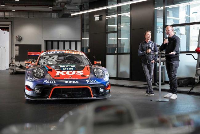 Le musée Porsche accueille une célèbre 911 GT3 R du DTM
