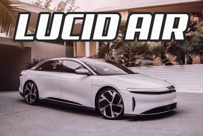 Lucid Air, un nouveau monstre électrique de 1.080 chevaux !