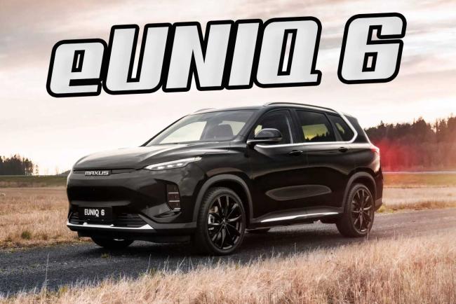 Maxus eUNIQ 6 : Qu'il reste là bas !