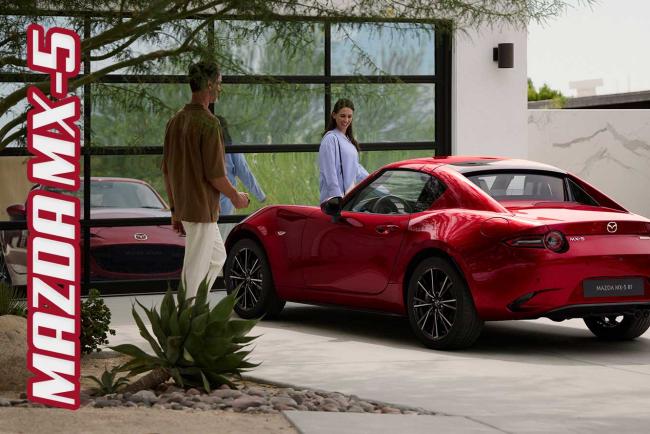 Mazda MX-5 millésime 2024 : de la poudre