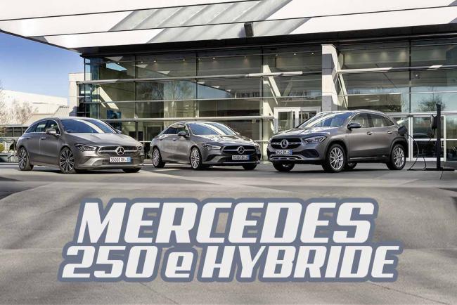 Mercedes Hybride : voici les CLA 250 e, CLA 250 e Shooting Brake et GLA 250 e