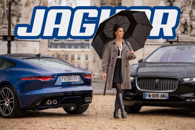 Miss Univers se transforme en PLV pour Jaguar !