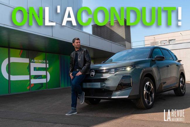 Nouveau Citroën C5 Aircross : on l'a essayé !