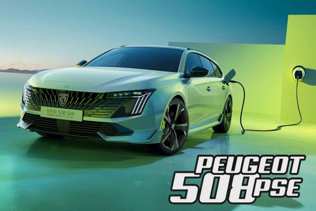 Nouvelle Peugeot 508 PSE année 2023 : le plumage avant tout