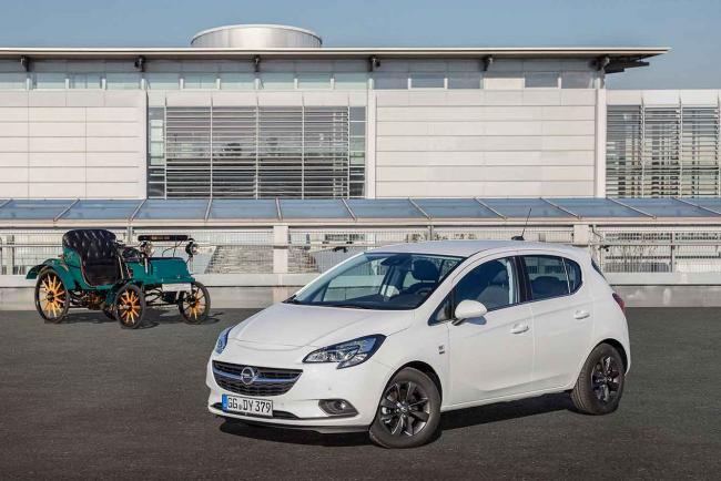 Opel Corsa : la série spéciale « 120 ans »