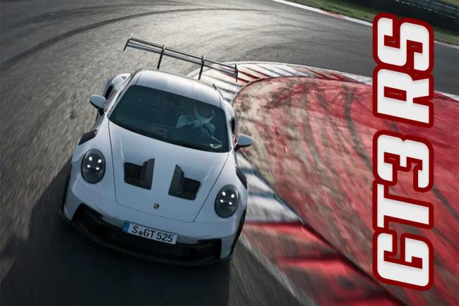 Porsche 911 GT3 RS : toujours moins !