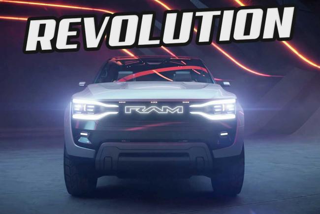 Ram 1500 Revolution BEV, la révolution électrique grâce à STLA