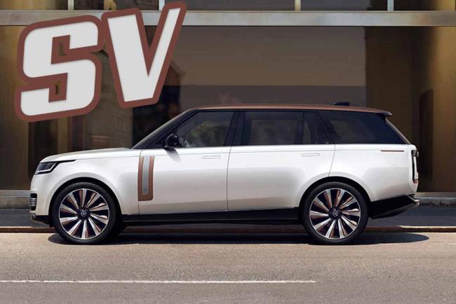 Range Rover SV, le summum du millésime 2022