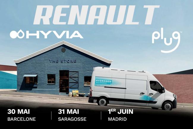 Renault Master Van H2-TECH : le fourgon à hydrogène HYVIA