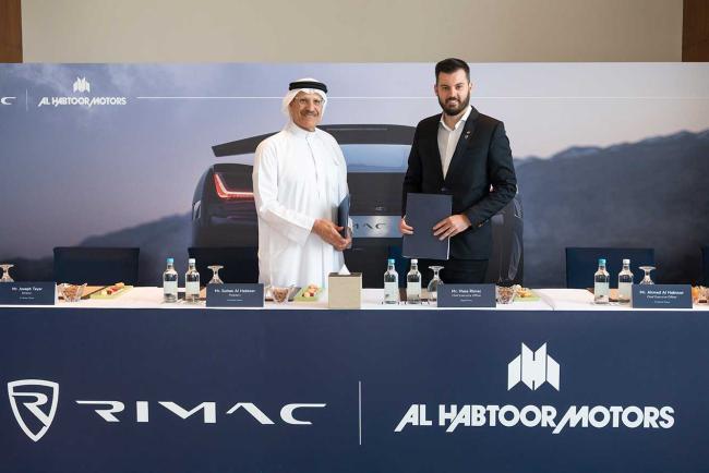 Rimac va vendre son hypercar entièrement électrique, la Nevera, aux Émirats arabes unis
