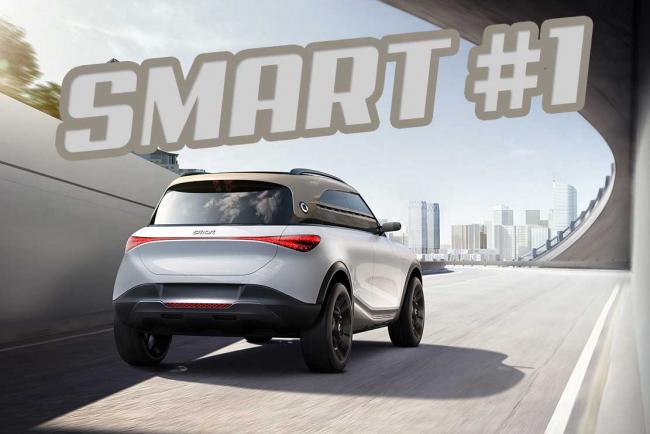Smart Concept #1 : Fini les citadines, place au SUV compact