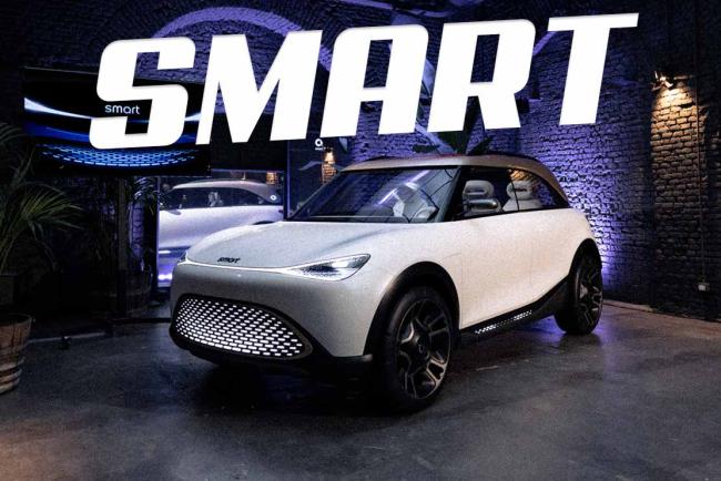 Smart Concept #1 : La Smart qui n’a plus l’air d’une Smart