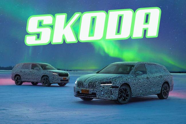 Superb & Kodiaq, les nouvelles Skoda affrontent le froid