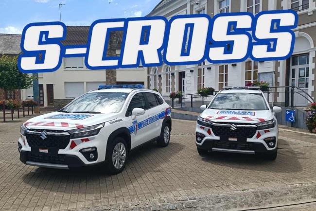 Suzuki S-Cross Hybrid Police municipale : l'écolo et le bâton