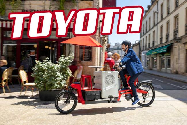 Tout savoir sur le vélo-cargo électrique de Toyota & DOUZE Cycles
