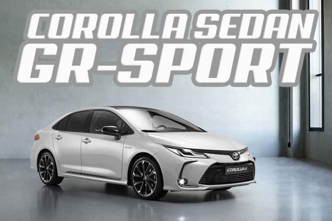 Toyota Corolla Sedan passe en mode Sport, du moins pour …