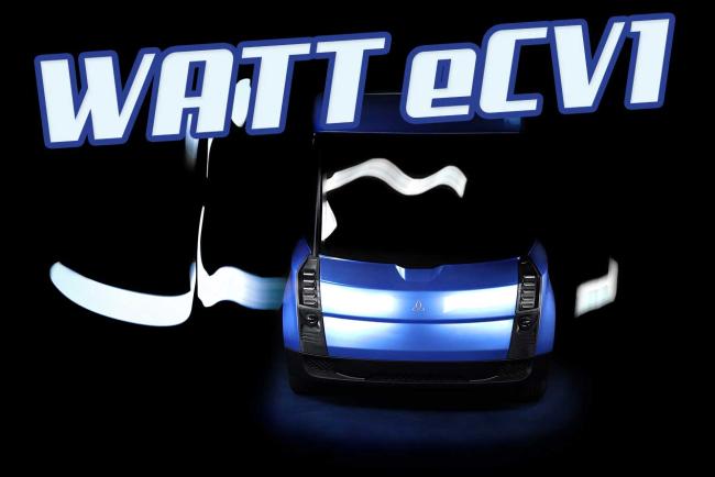 WATT eCV1 : l'utilitaire électrique révolutionnaire de WEVC… ?