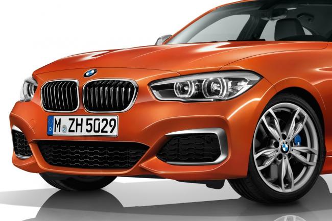 Premieres images de la bmw m135i 2015 restylee 