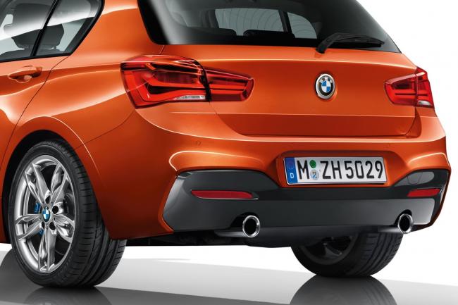 Premieres images de la bmw m135i 2015 restylee 