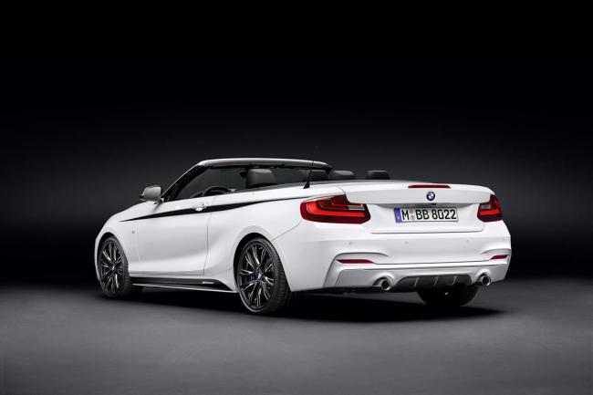 Bmw devoile le catalogue m performance pour la serie 2 cabriolet 