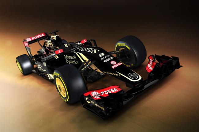 Formule 1 lotus devoile son e23 hybrid pour la saison 2015 