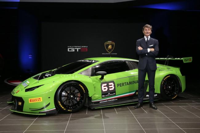 Lamborghini devoile sa huracan version gt3 