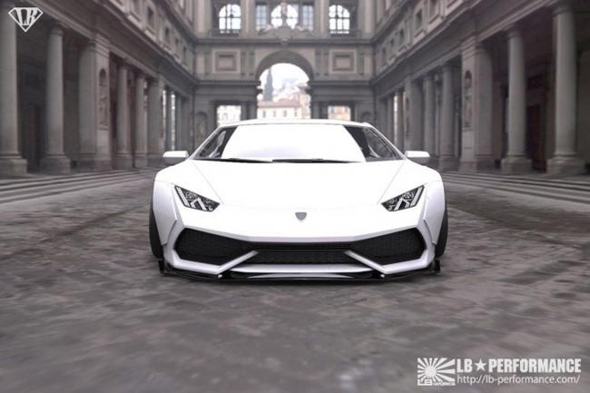 Liberty walk annonce l arrivee de son kit pour la lamborghini huracan 