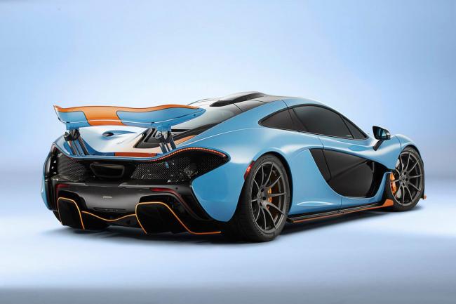 Mclaren p1 une livree gulf unique 