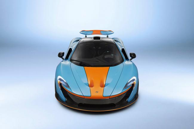 Mclaren p1 une livree gulf unique 