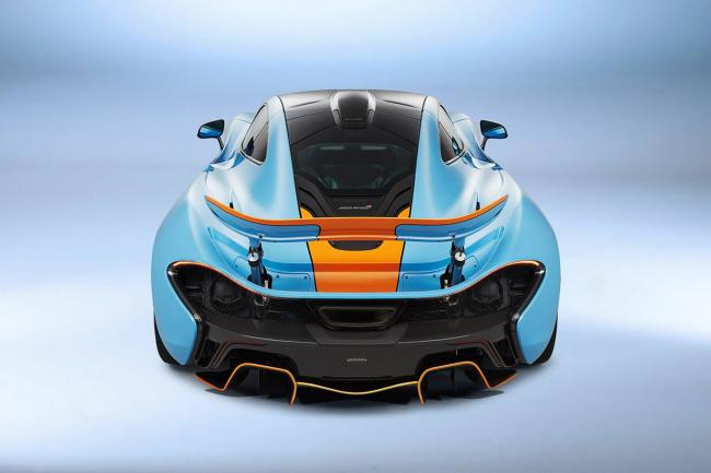 Mclaren p1 une livree gulf unique 