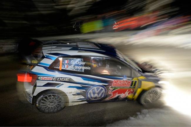 Rallye monte carlo ogier en taille patron 