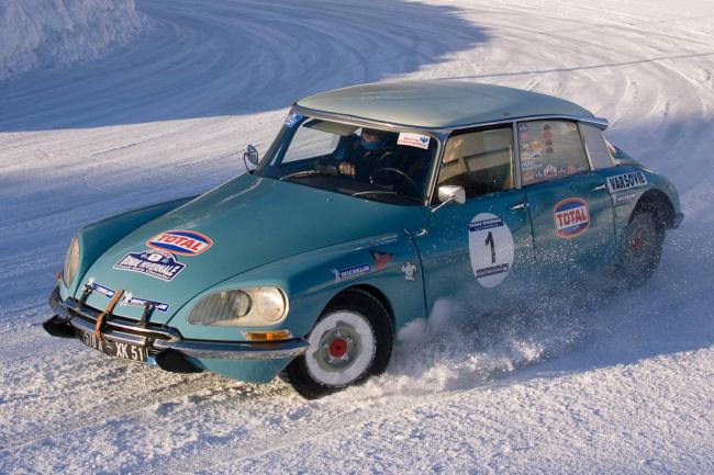 Janvier mois du blanc sur le circuit de glace de serre chevalier 