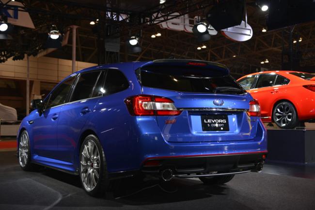 Tokyo auto salon 2015 subaru levorg s concept 