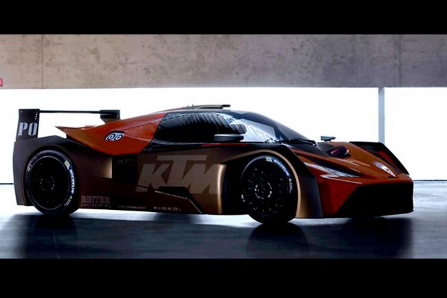 Ktm lache une premiere image de la x bow gtr 