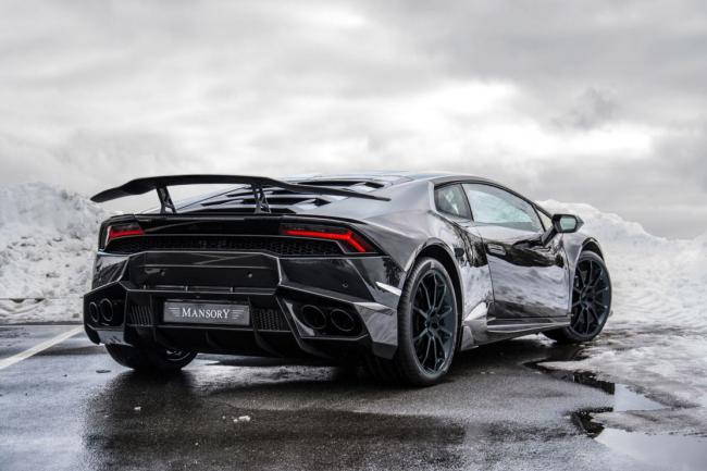 Mansory s exerce sur la lamborghini huracan 