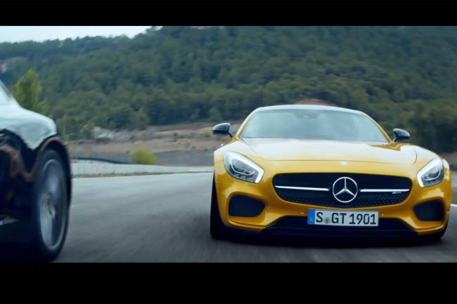 Mercedes attaque la porsche 911 dans un spot publicitaire 