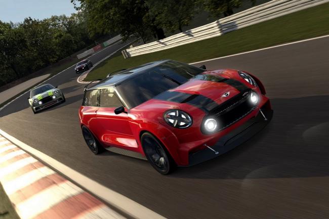 La mini clubman en version vision gran turismo 