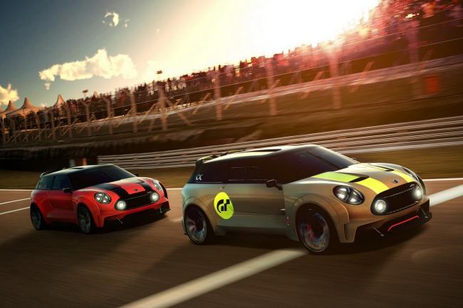 La mini clubman en version vision gran turismo 