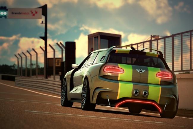 La mini clubman en version vision gran turismo 