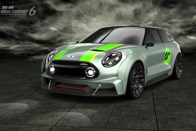 La mini clubman en version vision gran turismo 