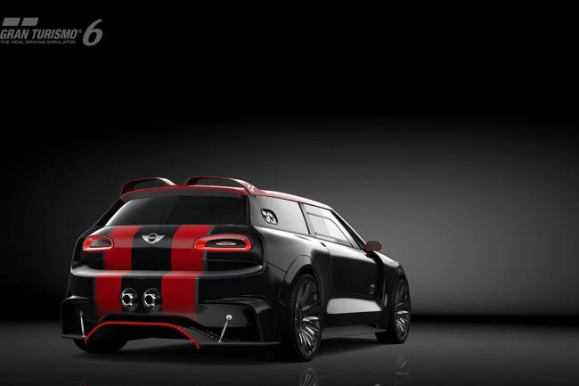 La mini clubman en version vision gran turismo 