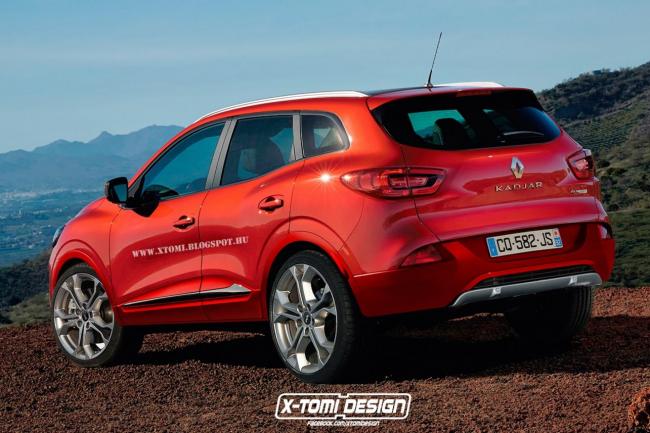 Un renault kadjar rs presque reel 