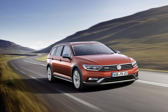 Une nouvelle volkswagen passat alltrack a geneve 